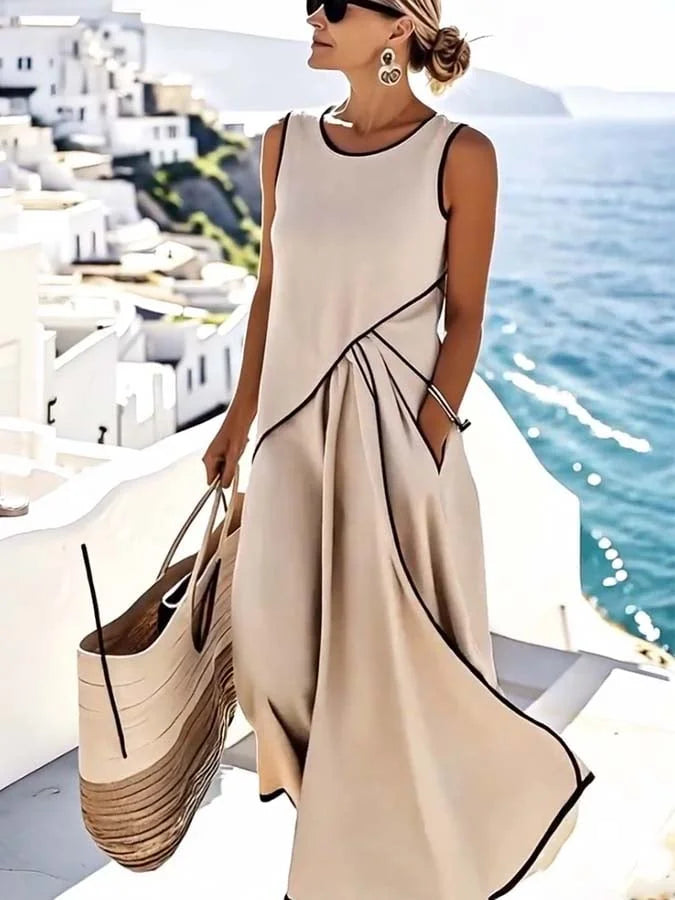 Maisy™ - Elegante Mouwloze Jurk