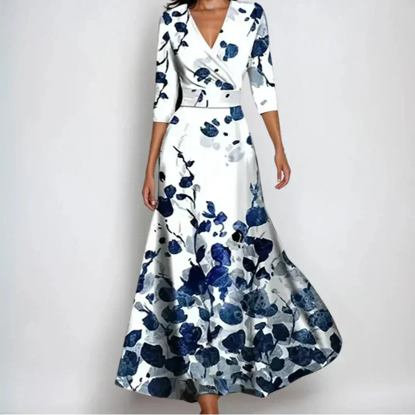 Livia – Elegante bloemenjurk