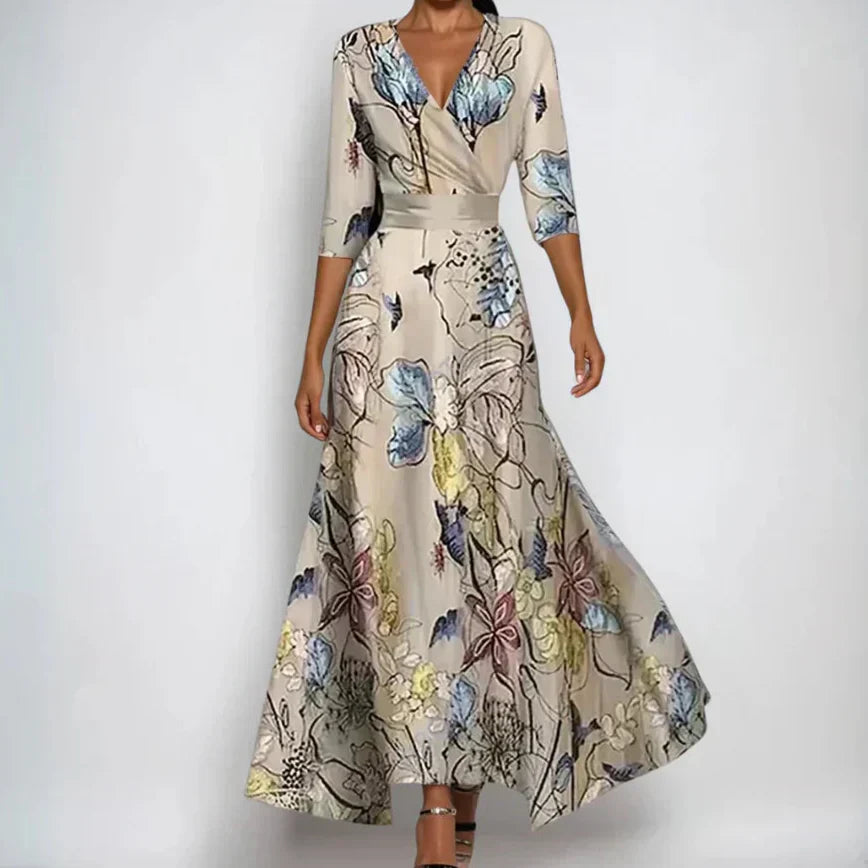 Livia – Elegante bloemenjurk