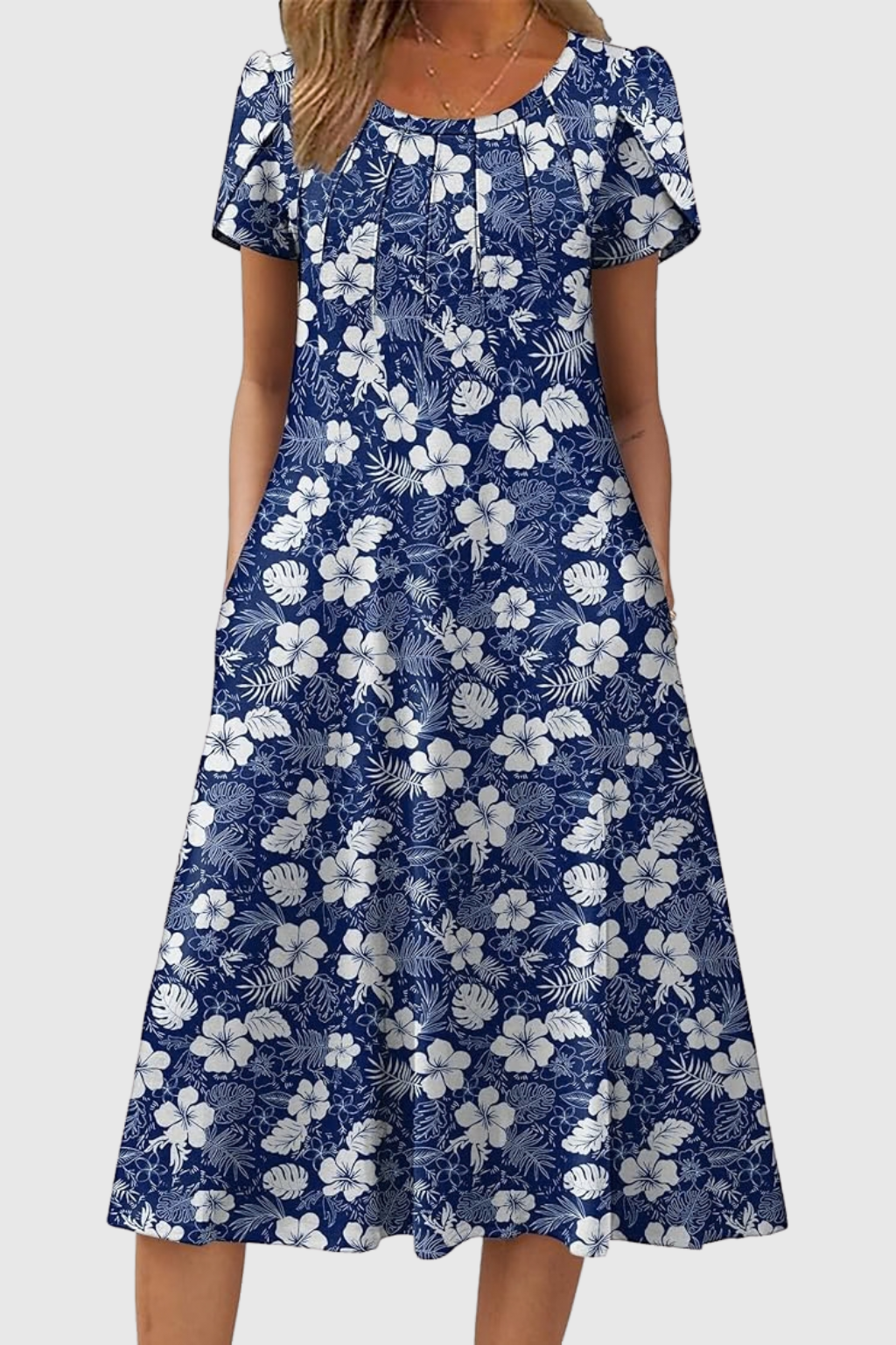 Lotte – Jurk met ronde hals