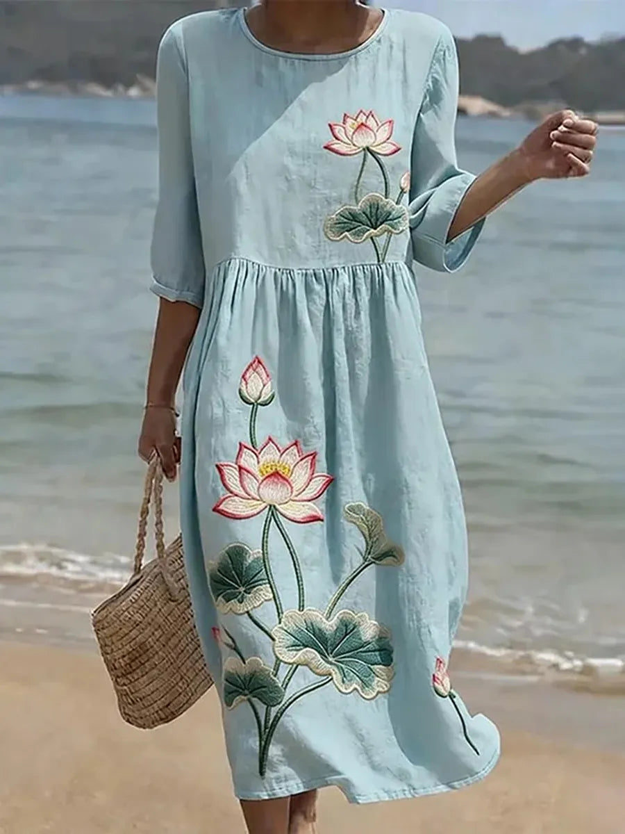 Vanessa - Elegante Bloemenjurk
