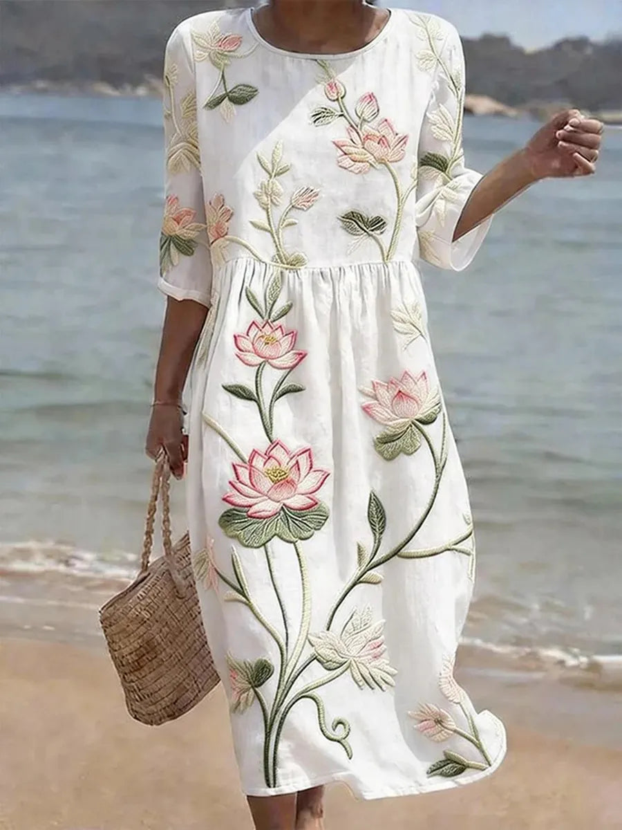 Chloé - Elegante Bloemenjurk