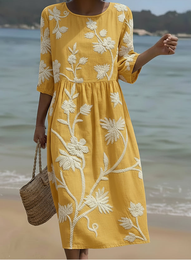 Lauren - Elegante Bloemenjurk