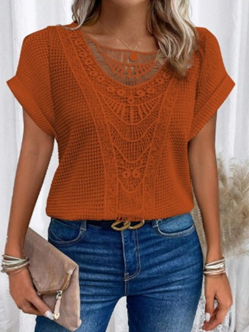 Rianne – Top met ronde hals