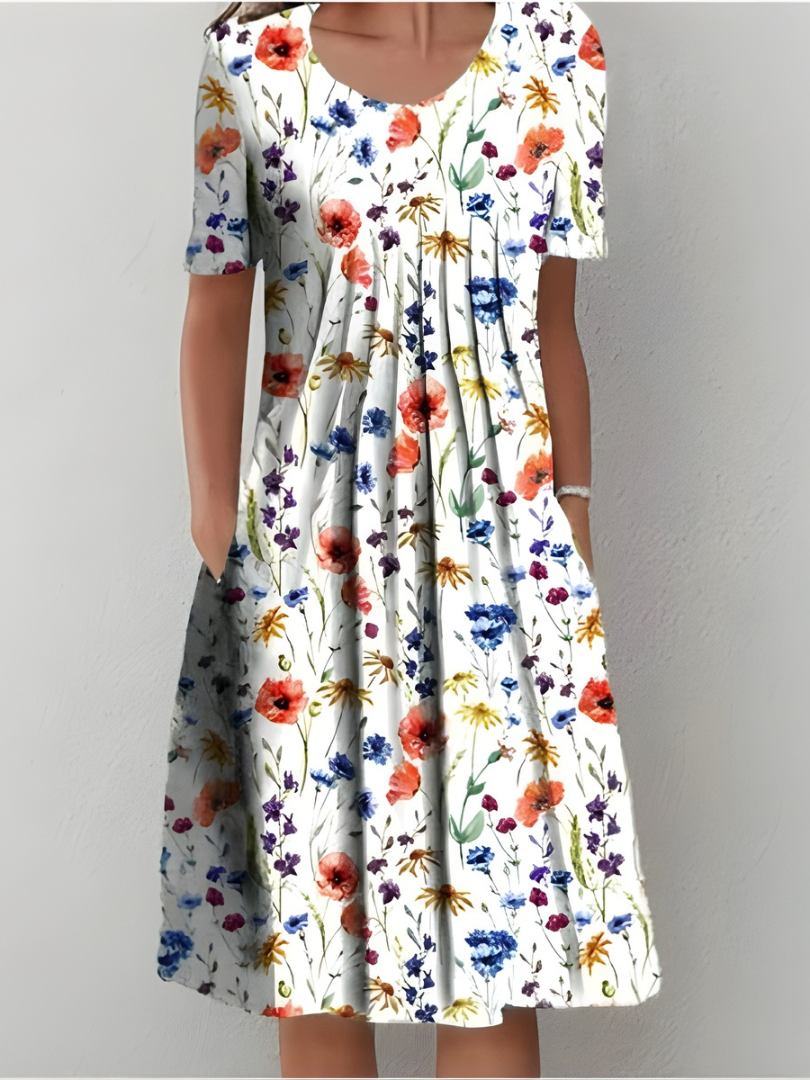 Lotte – Jurk met bloemen