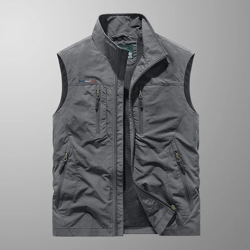 Hermann™ - Ademend cargo vest met meerdere zakken
