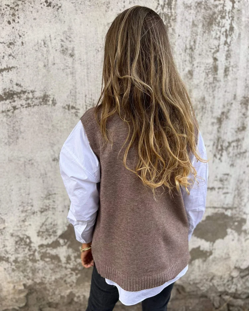 Natalie™ Gebreid Vest