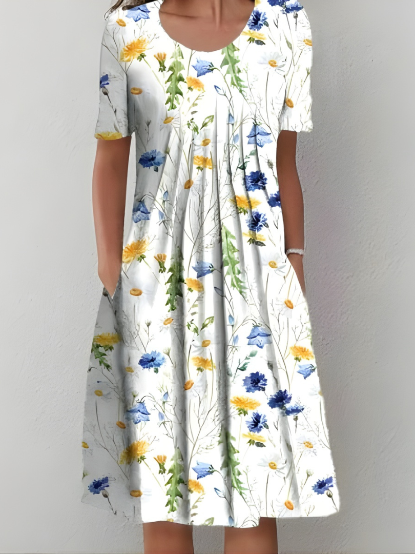Lotte – Jurk met bloemen