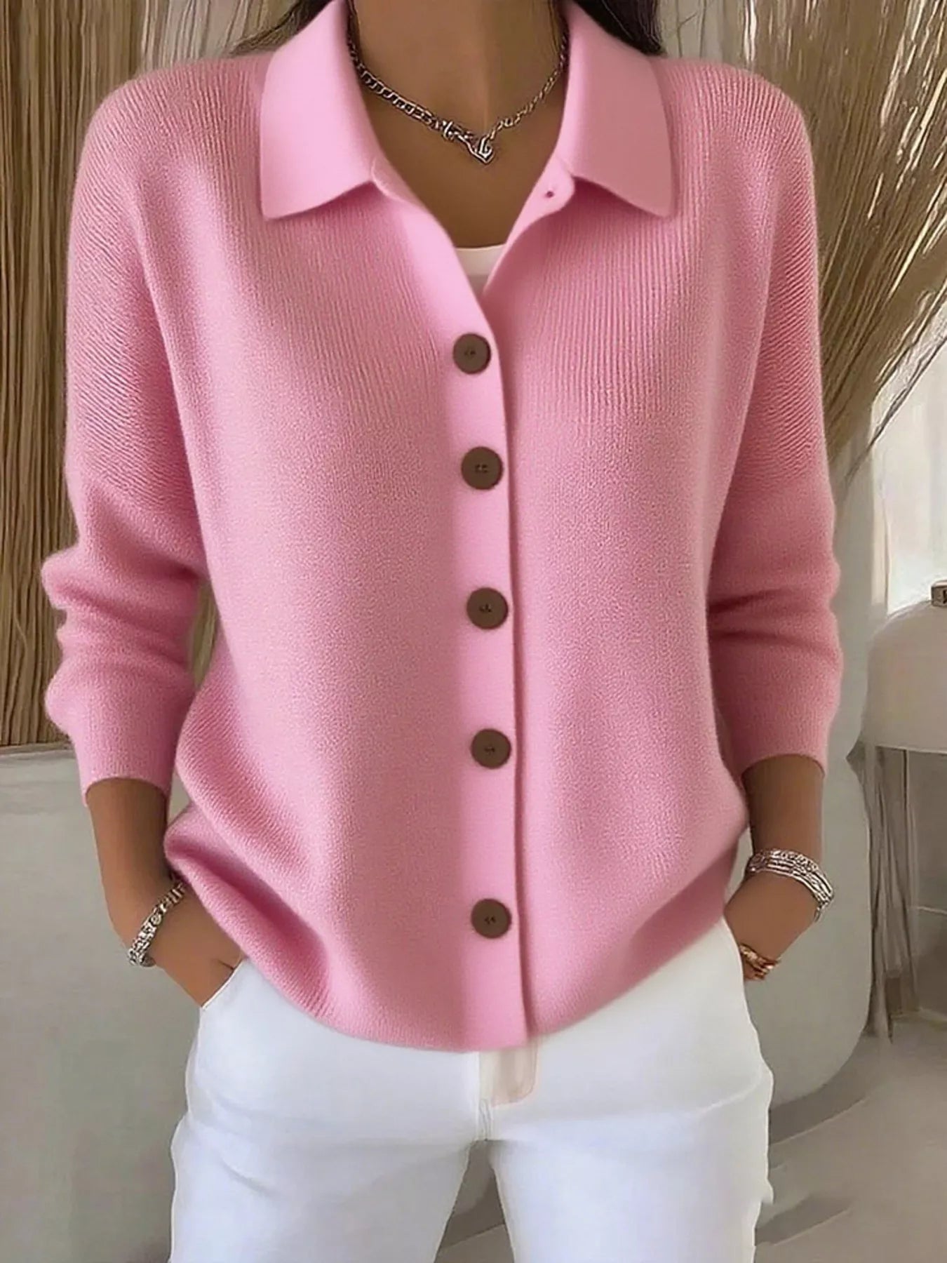 Lotte – Vest met knoopsluiting