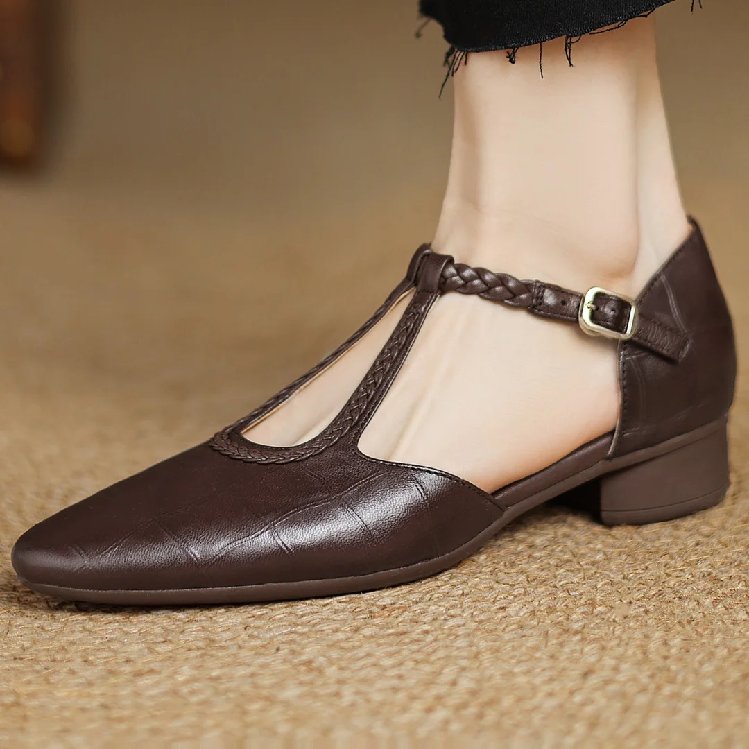 Kepa Leren Mary Janes