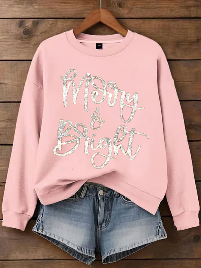 Ruby – Trui met sprankelende print