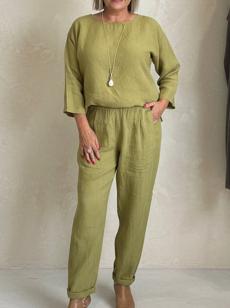 Sanne – Tweedelige set met top en broek