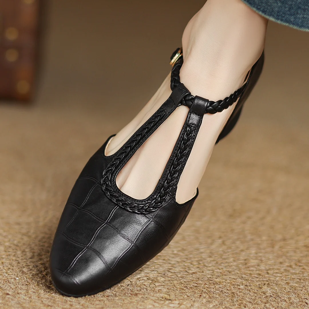 Kepa Leren Mary Janes