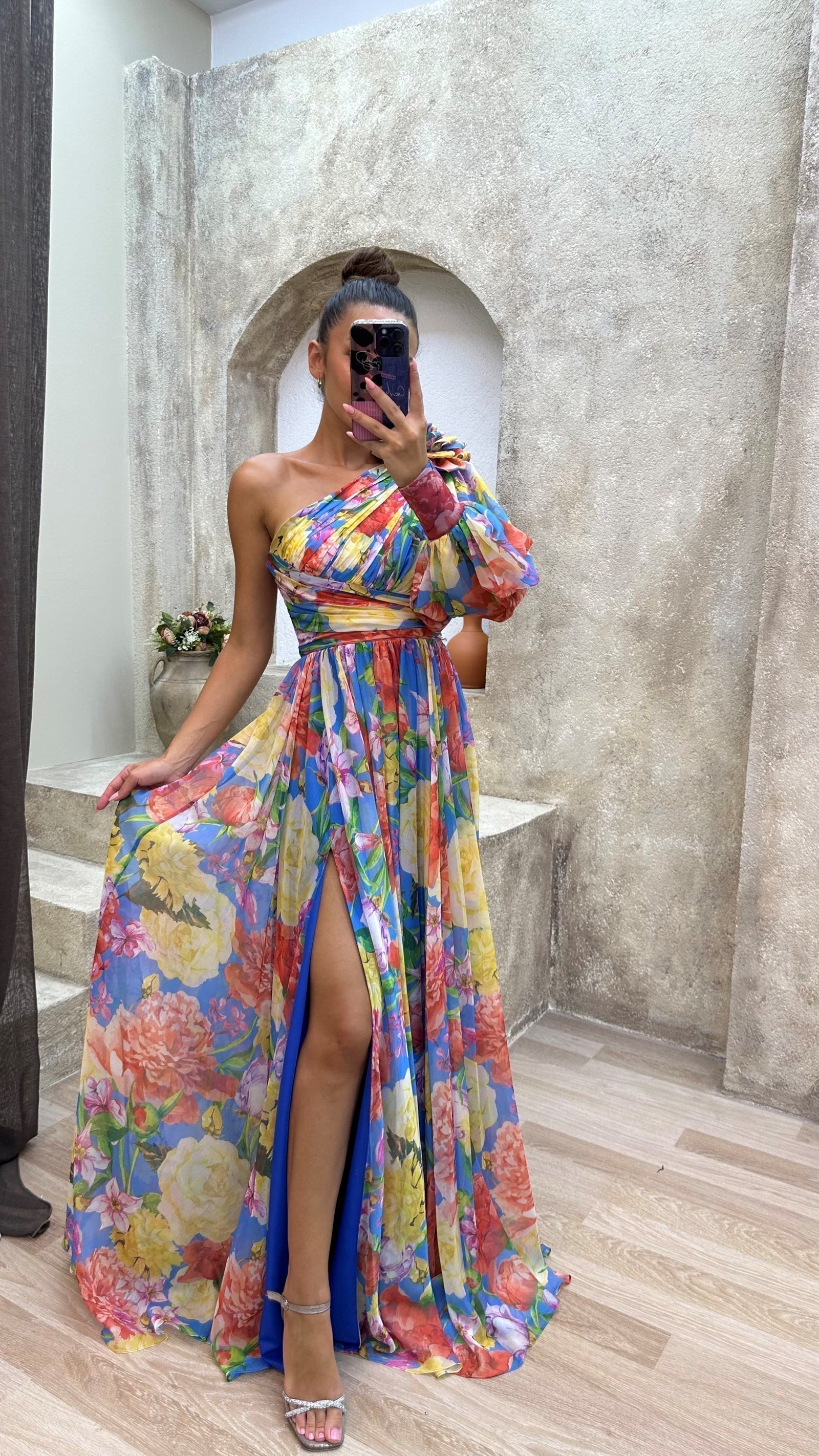 Maud™ - Elegante jurk met lange mouwen