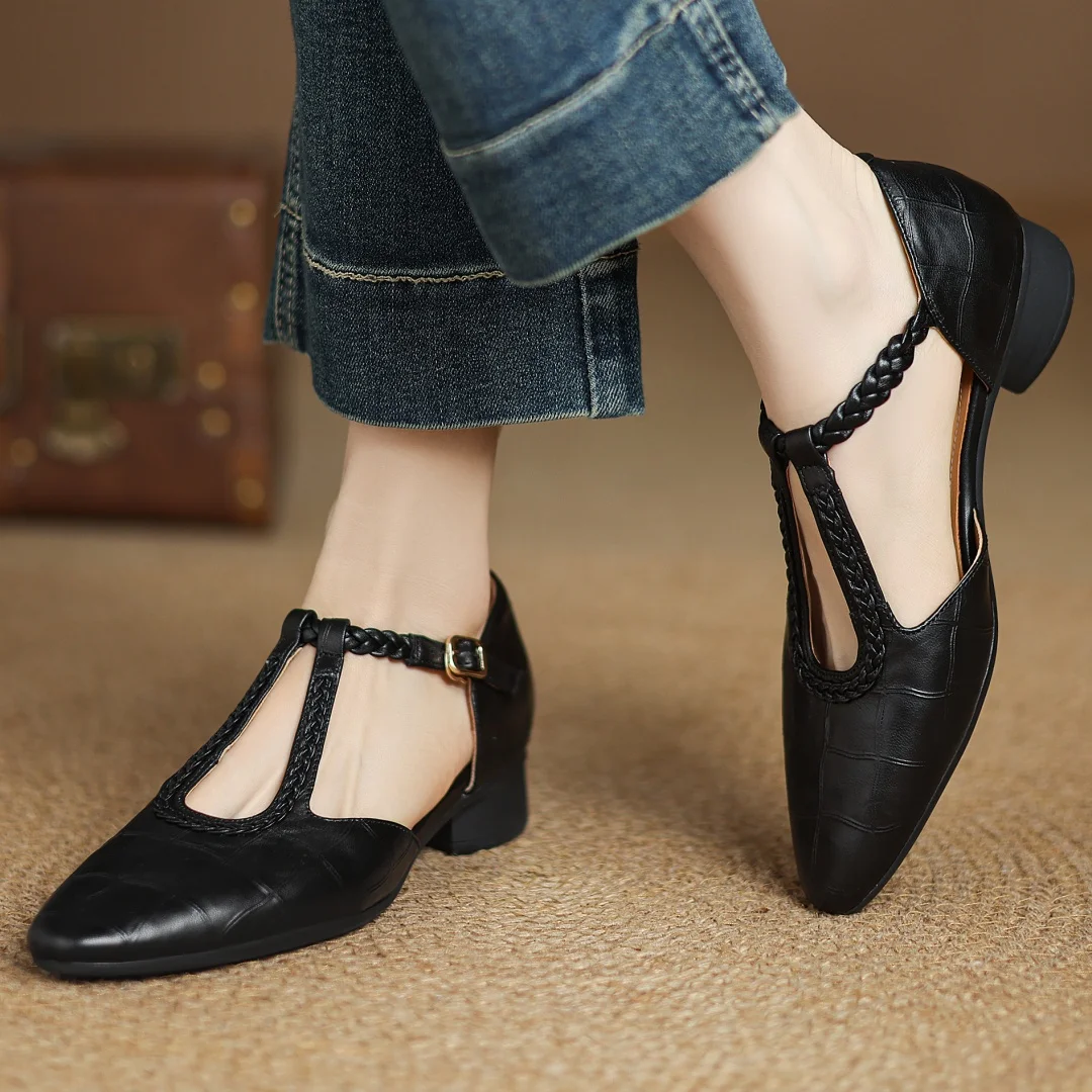 Kepa Leren Mary Janes