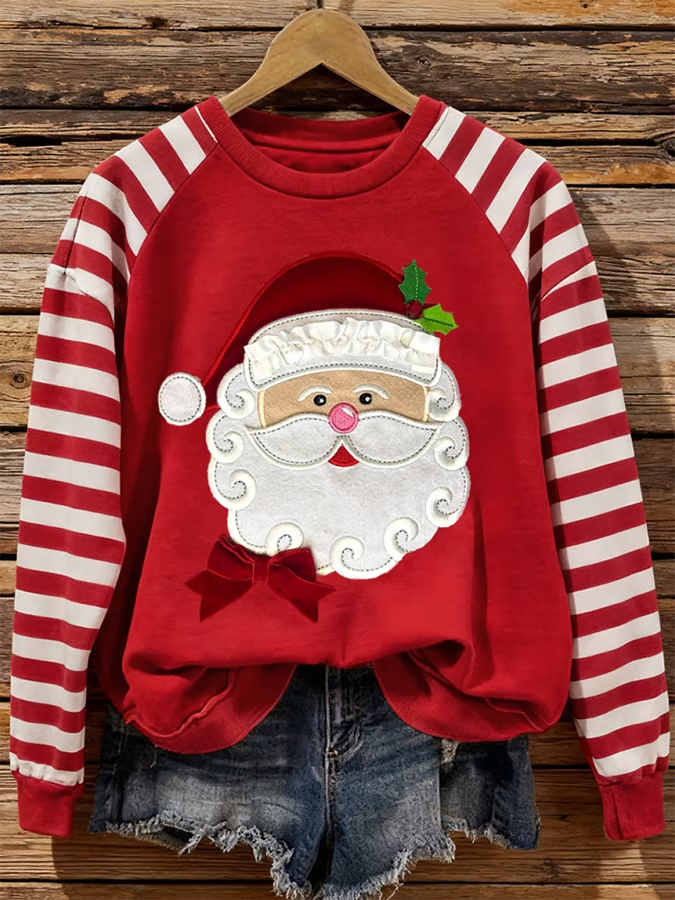 Giggling Getup Bijpassende familie kersttrui, schattige gebreide kersttrui met lange mouwen, zwarte lelijke kersttrui, heren marineblauw, L