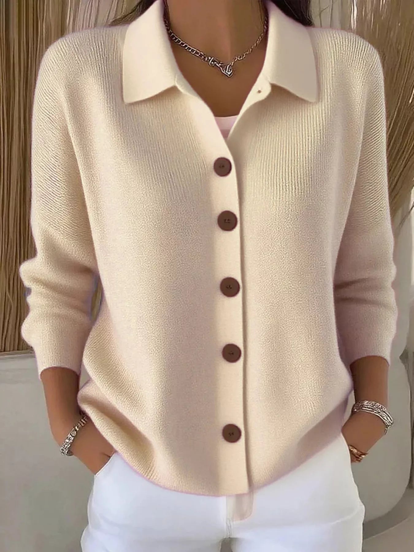 Lotte – Vest met knoopsluiting