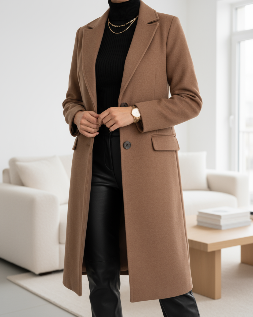 Claire – Jas met knoopsluiting