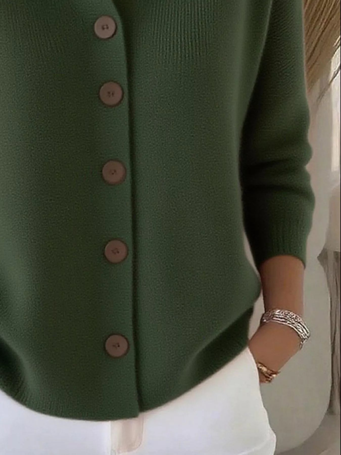 Lotte – Vest met knoopsluiting