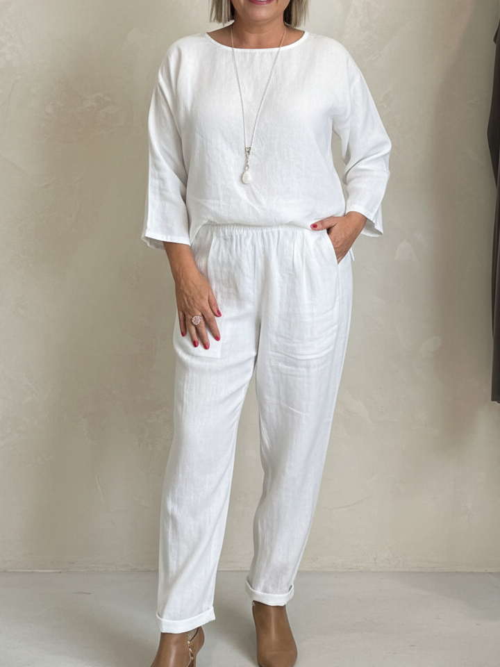 Sanne – Tweedelige set met top en broek