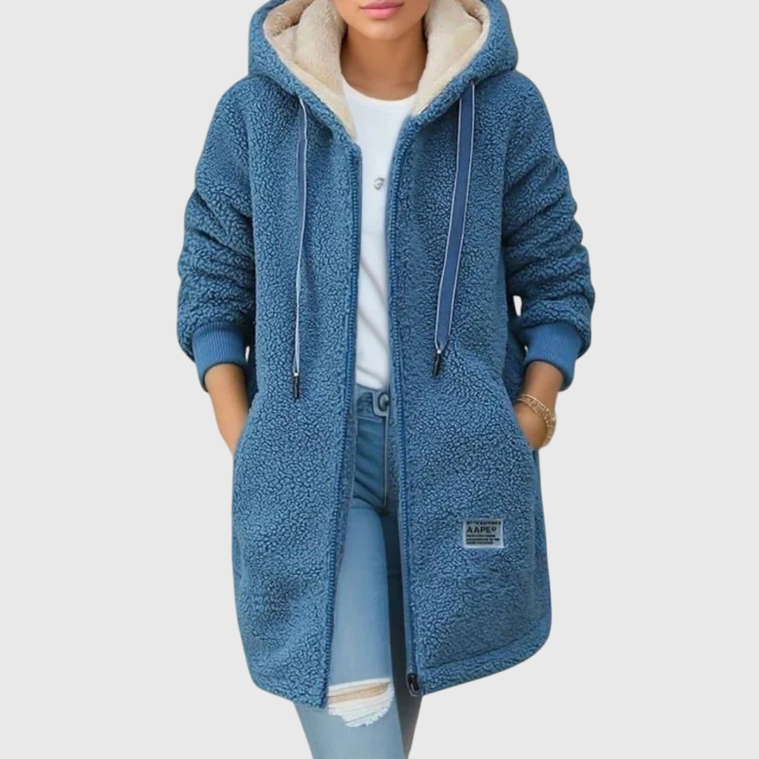 Aurelia – Comfortabele jas met capuchon