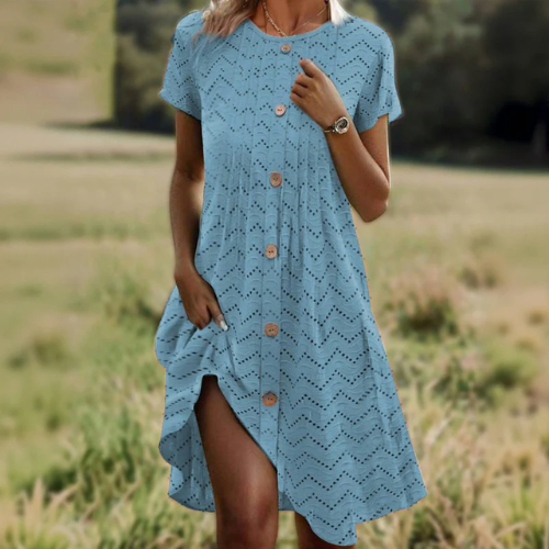 Lara – Jurk met knopen