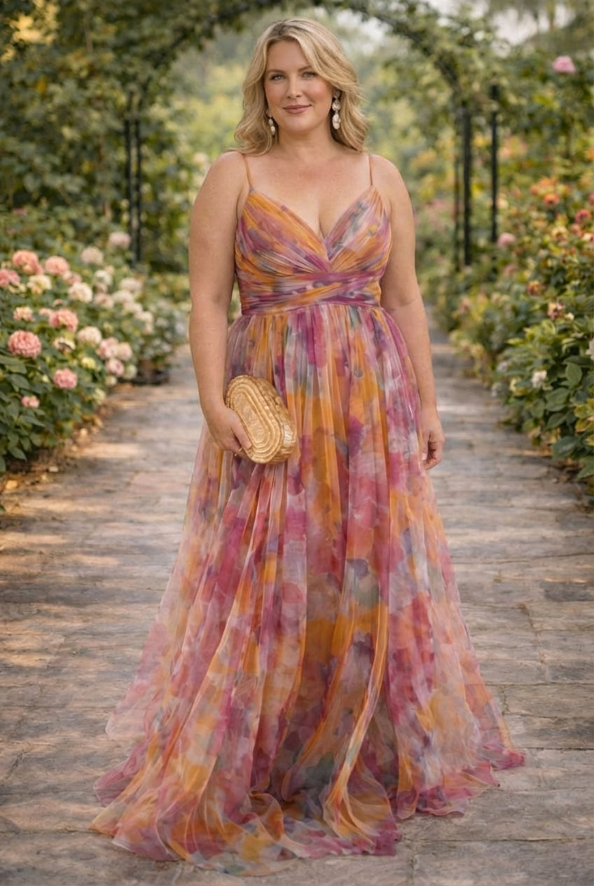 Giselle | Bloemen Maxi Jurk