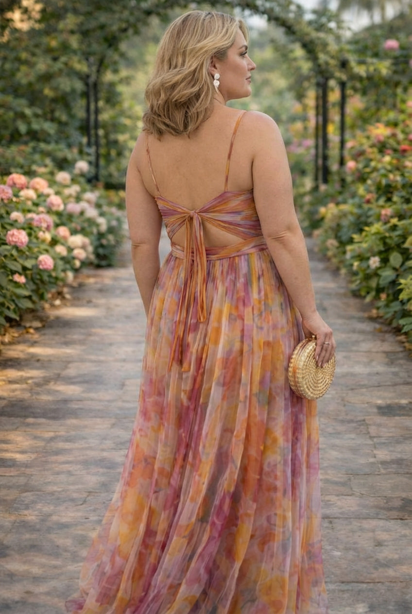Giselle | Bloemen Maxi Jurk