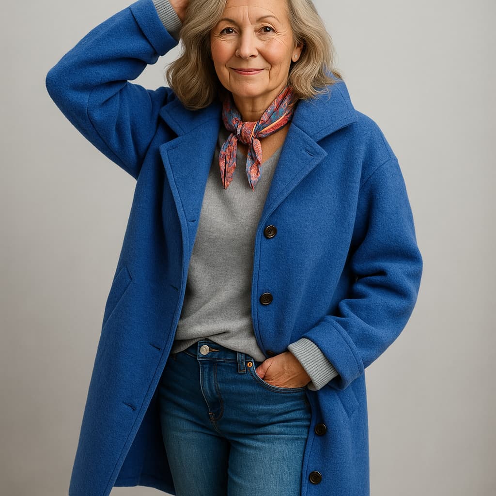 Alida – Wolmix Jas met Capuchon
