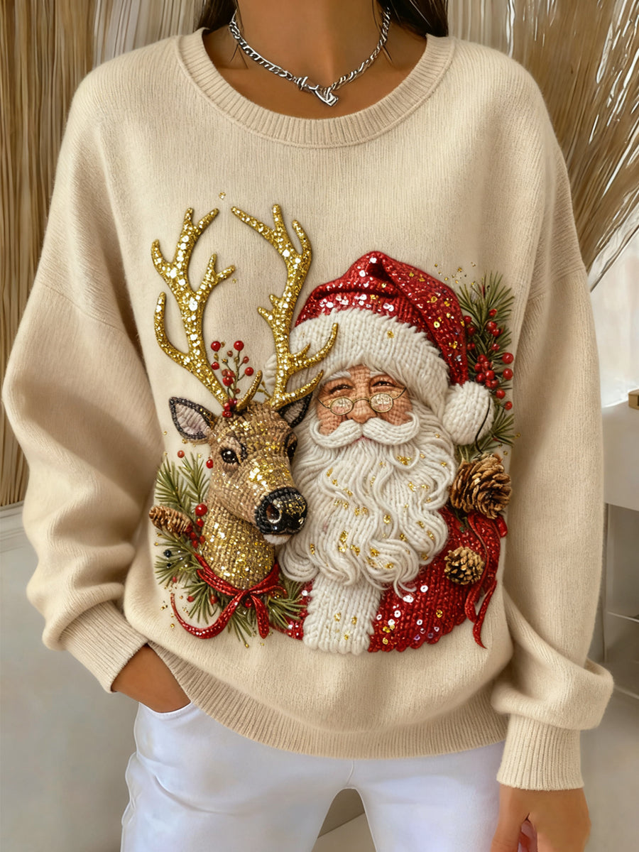 Santa - Vintage Casual Trui