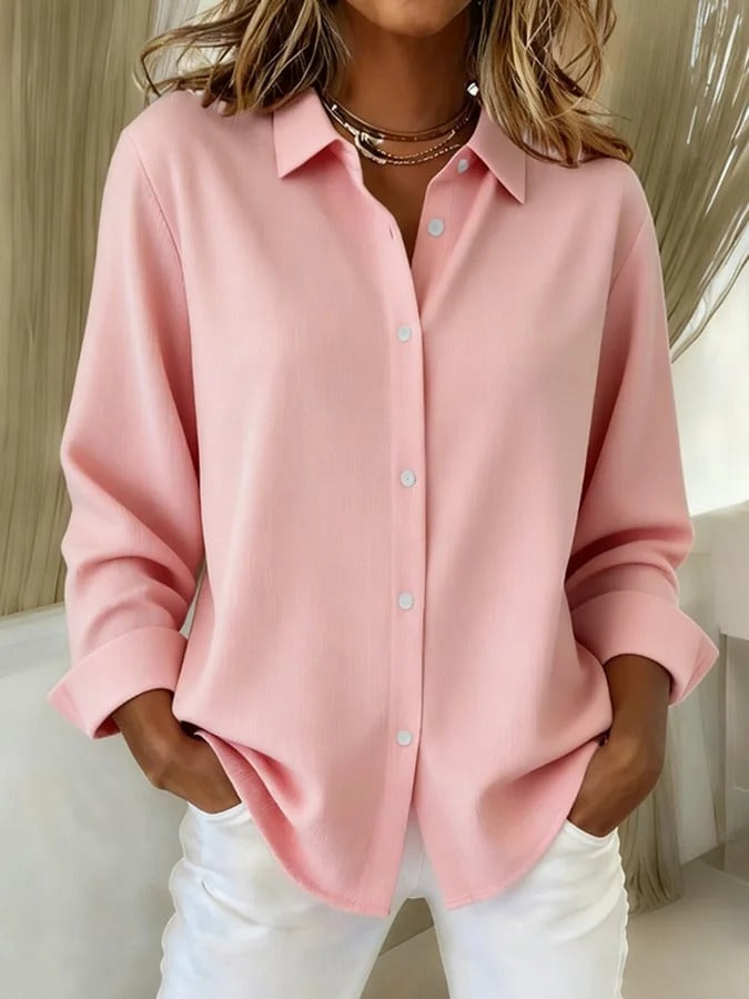 Lina – Elegante blouse met knoopsluiting