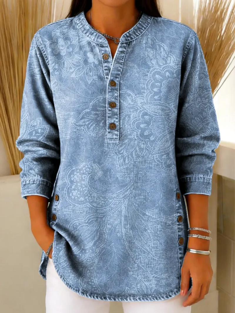 Livia – Blouse met knoopsluiting
