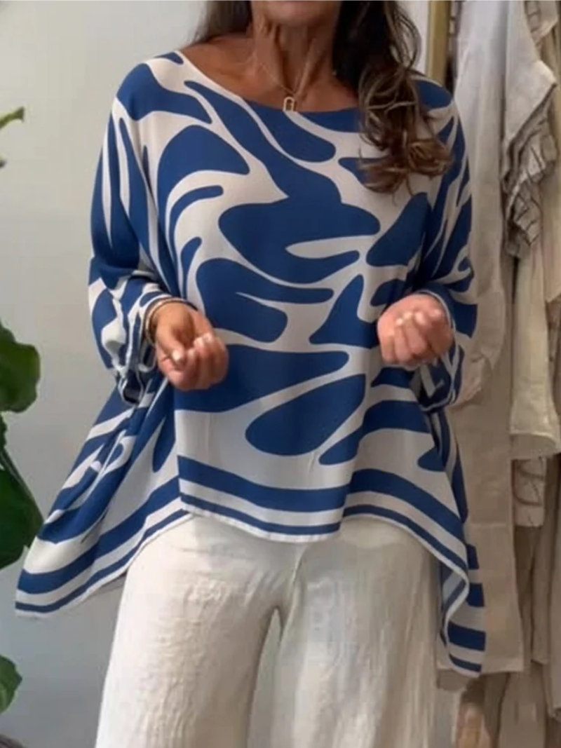 Laura – Top met print