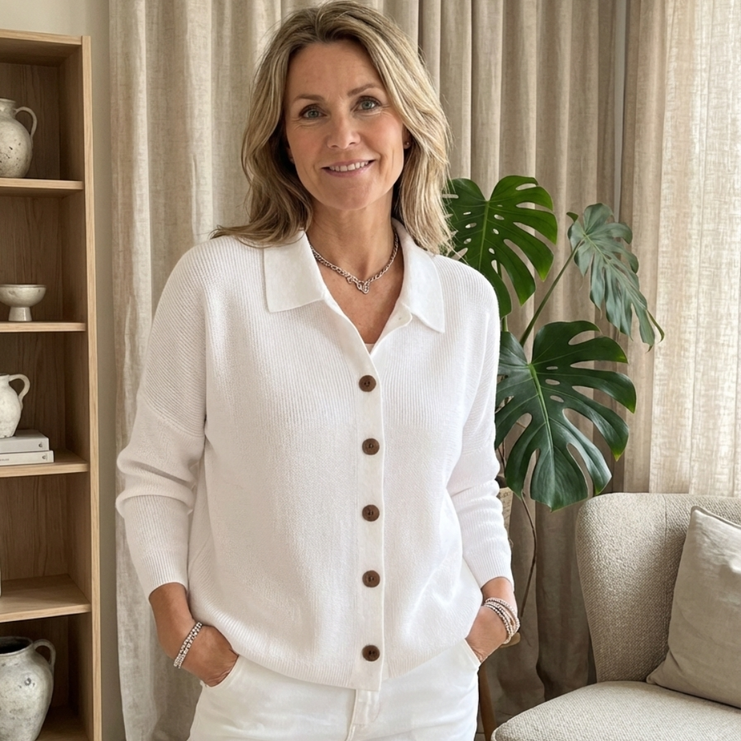 Lotte – Vest met knoopsluiting
