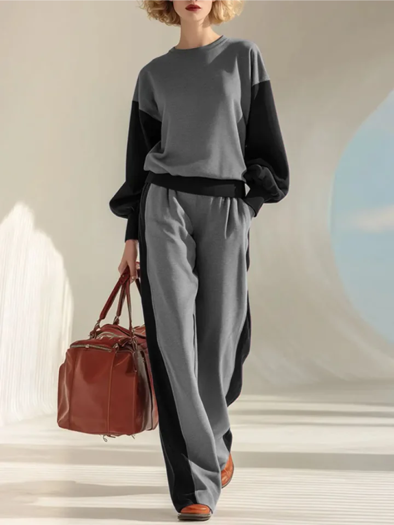 Nora – Comfortabel tweedelig set