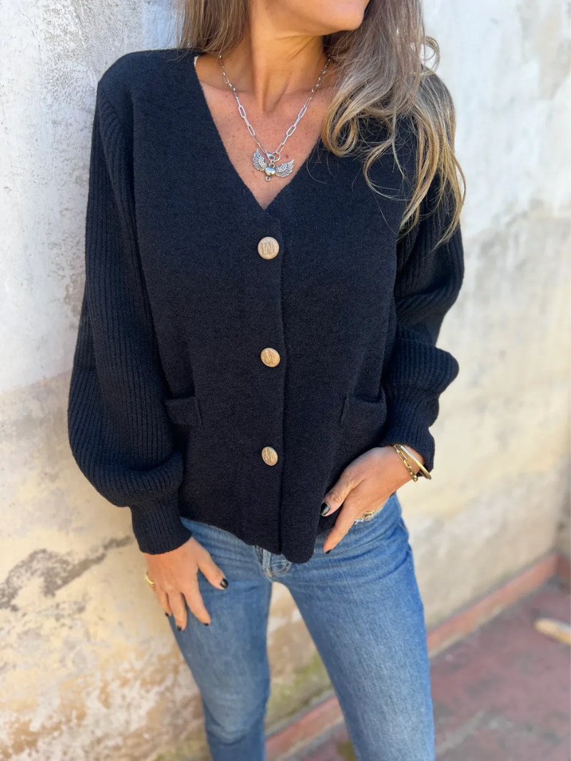 Eva – Vest met knoopsluiting