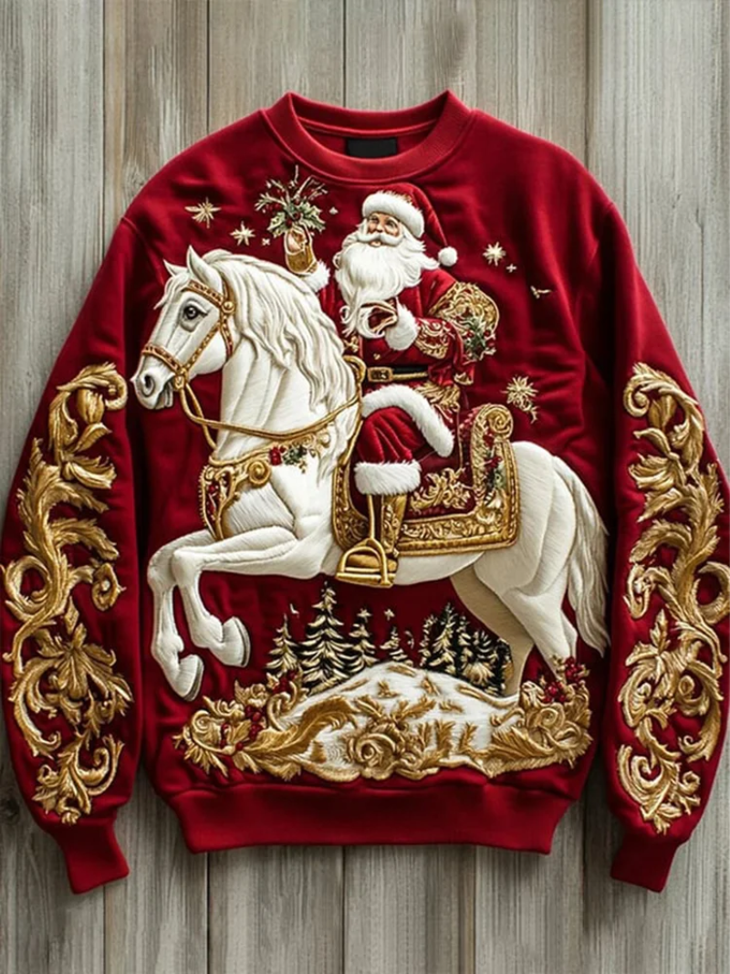Tobias – Trui met kerstprint