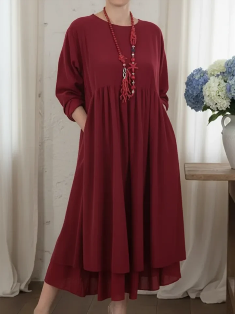 Noor – Jurk met plooidetail