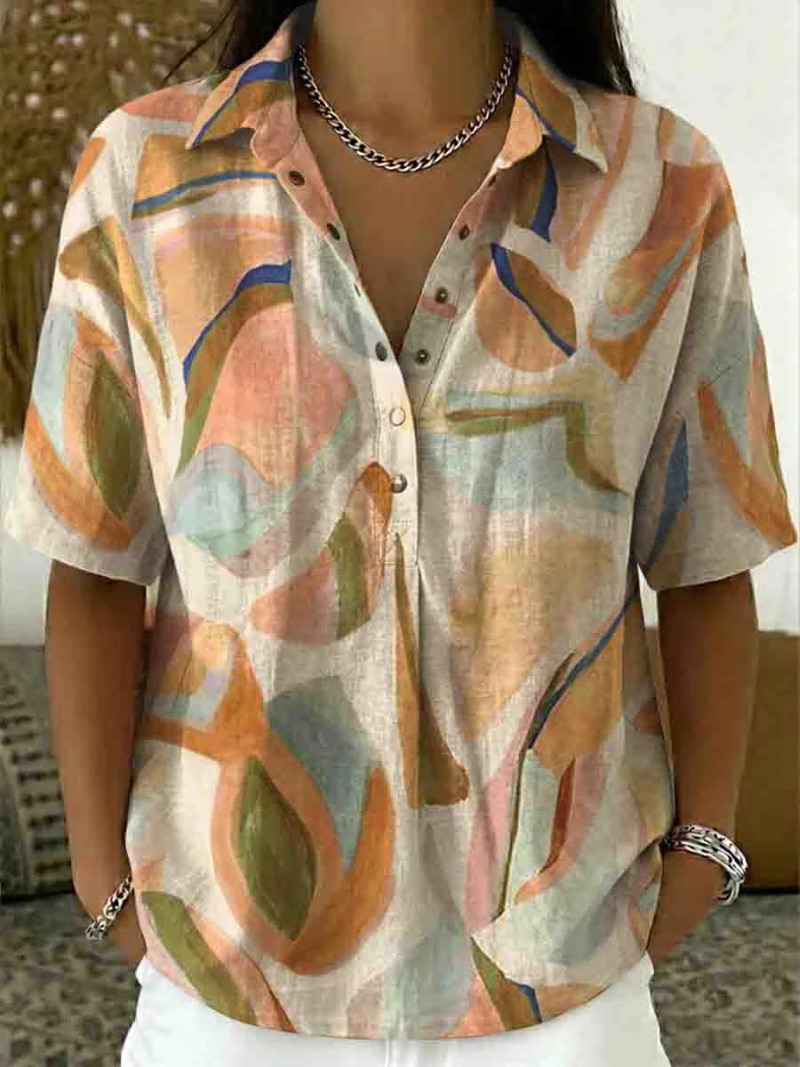 Nora – Blouse met print
