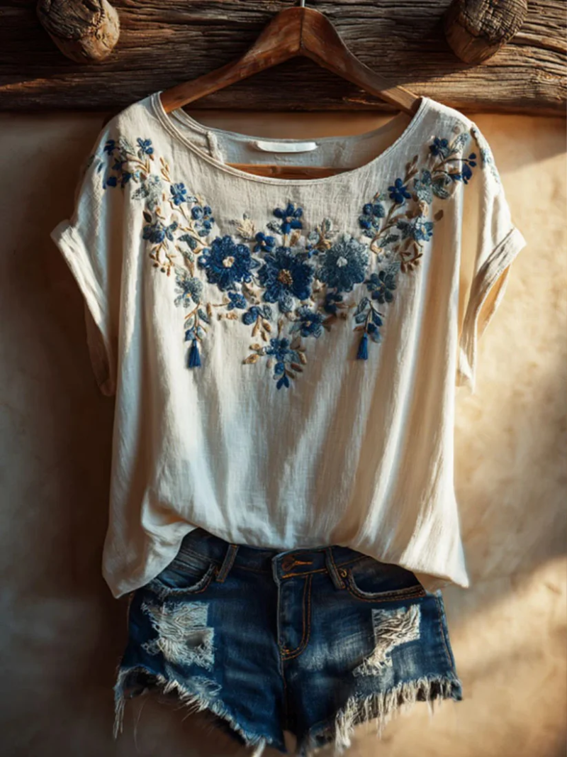 Lotte – Blouse met bloemenprint