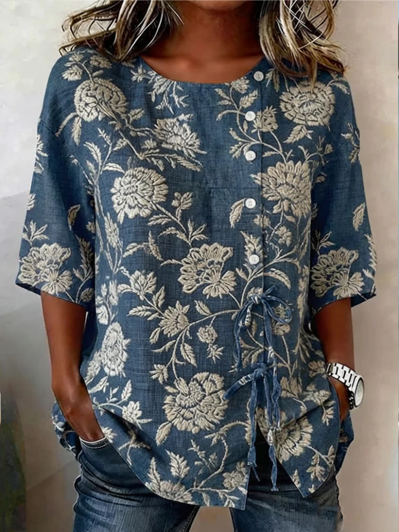 Lotte – Blouse met bloemenprint