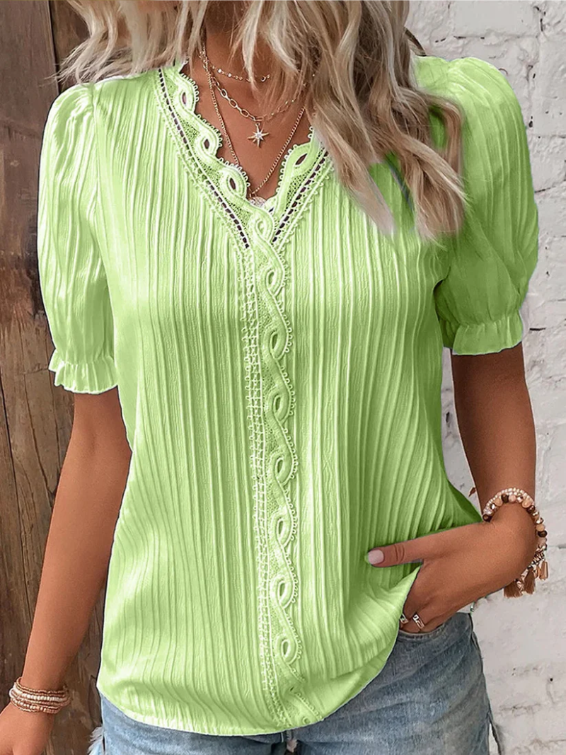 Sofia – Blouse met V-hals