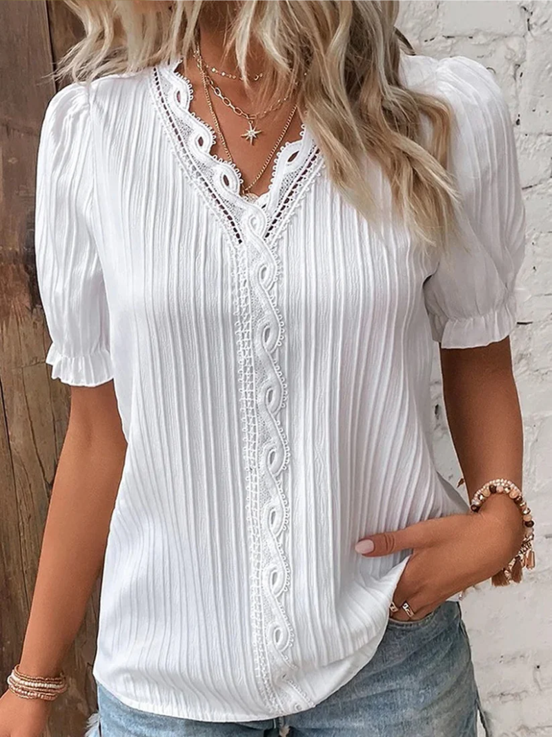 Sofia – Blouse met V-hals