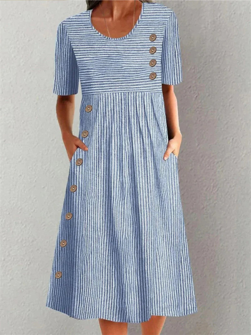 Marina – Jurk met knopen