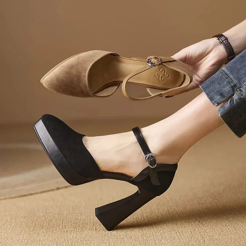 Celeste Elegante Mary Janes