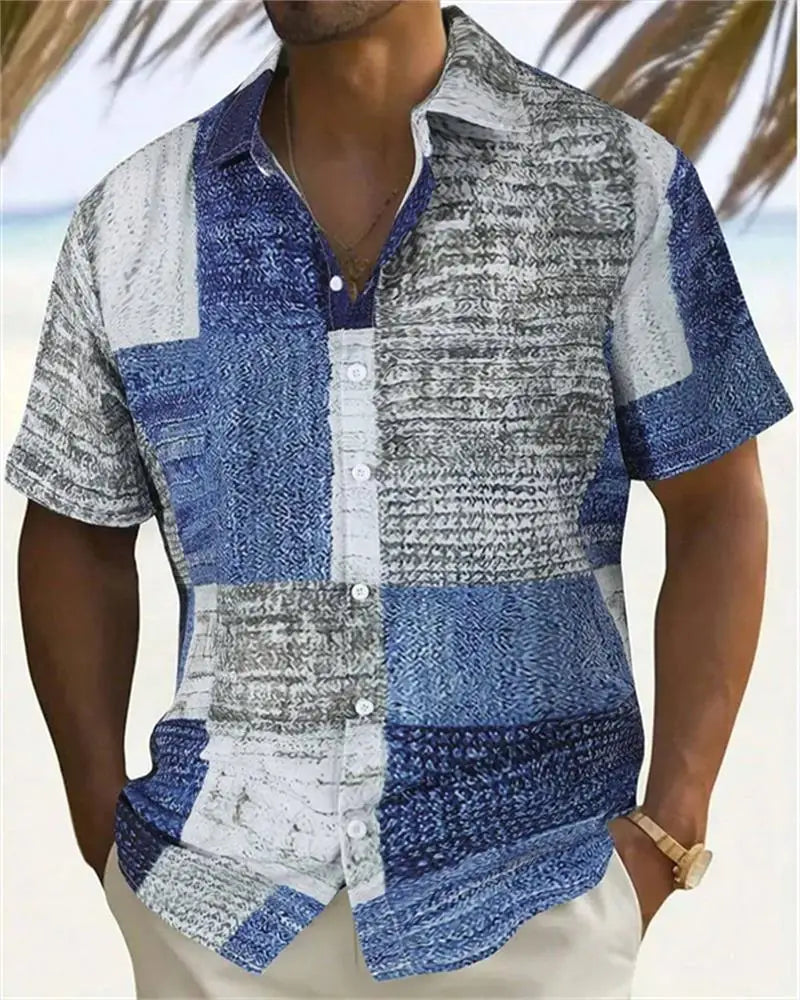 Fred™ MULTIKLEUR POLO IN MODERNE STIJL