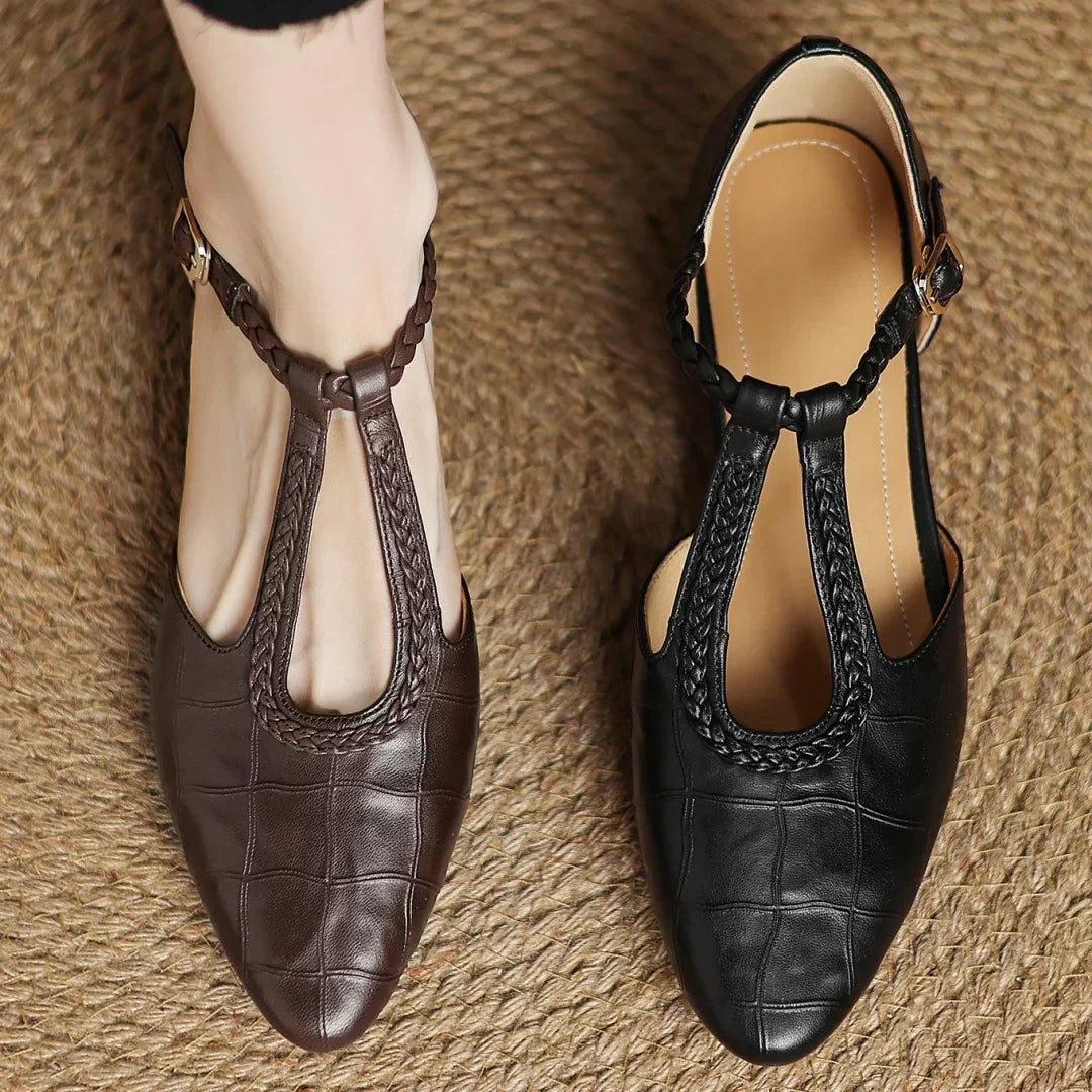 Kepa Leren Mary Janes