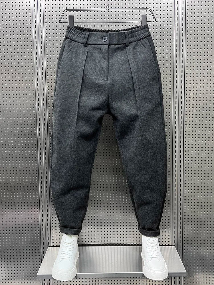 Mathieu - Elegante gevlekte broek