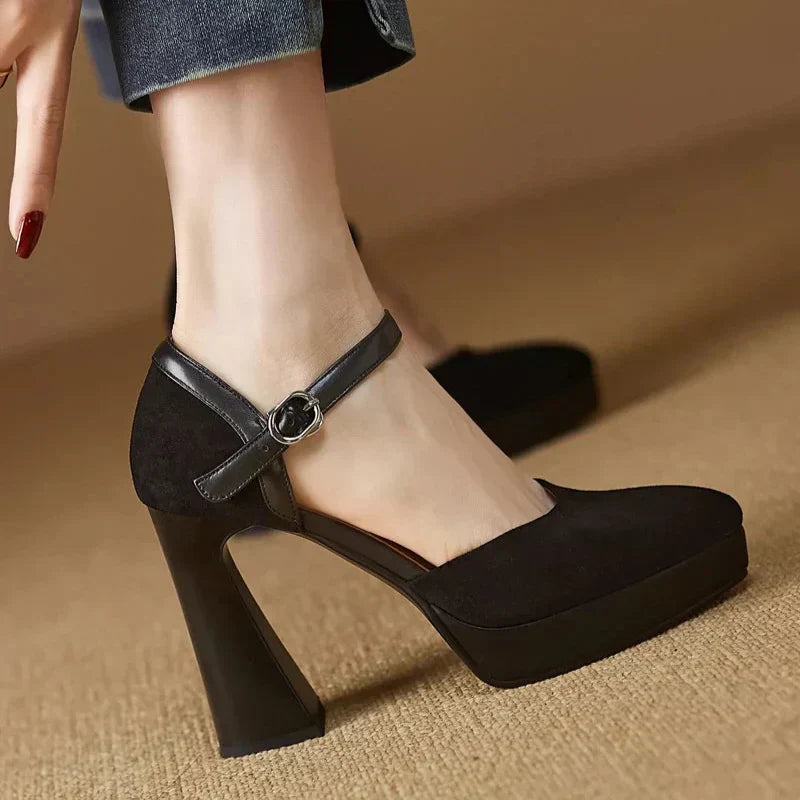Celeste Elegante Mary Janes