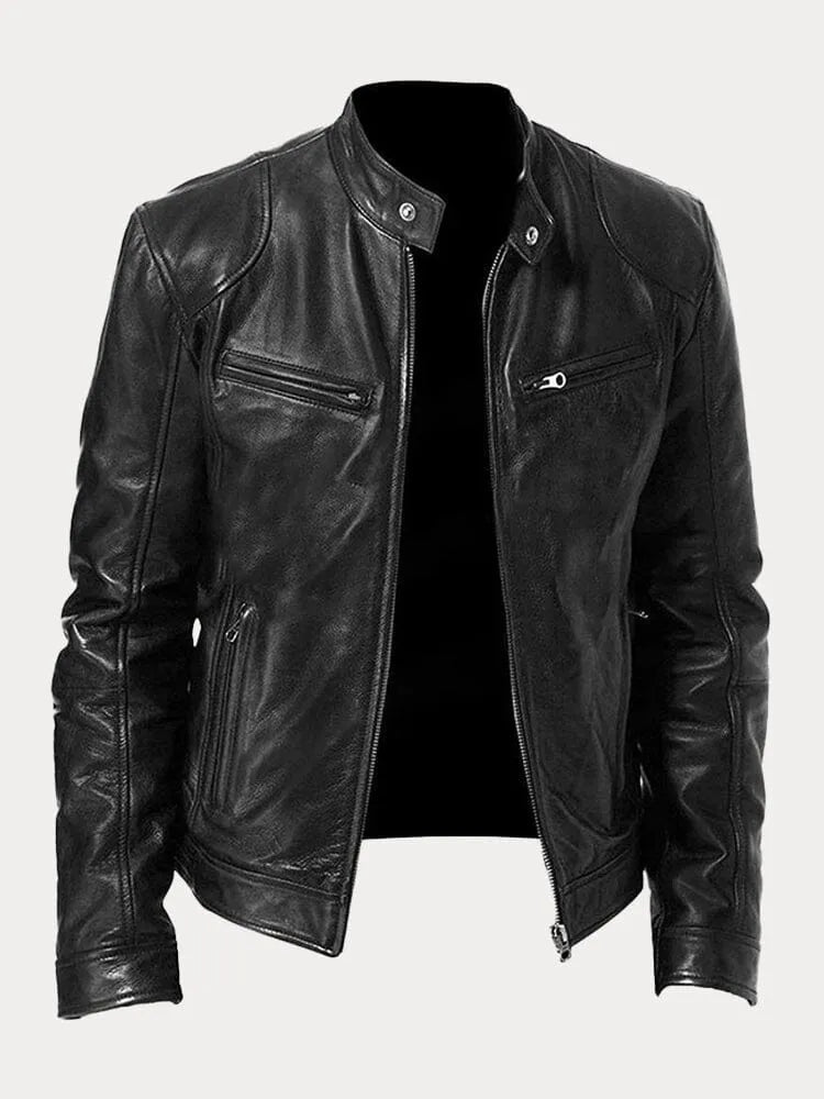 Tobias™ - Casual leren jack